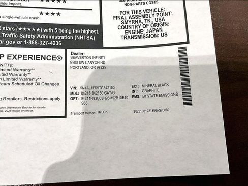 New 2026 INFINITI QX60 Luxe w/ Cargo Package image 42