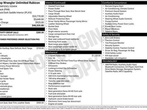 Used 2012 Jeep Wrangler Unlimited Rubicon w/ Connectivity Group AWD/4WD image 12