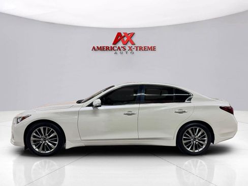 Used 2022 INFINITI Q50 Luxe w/ Cargo Package AWD/4WD image 4