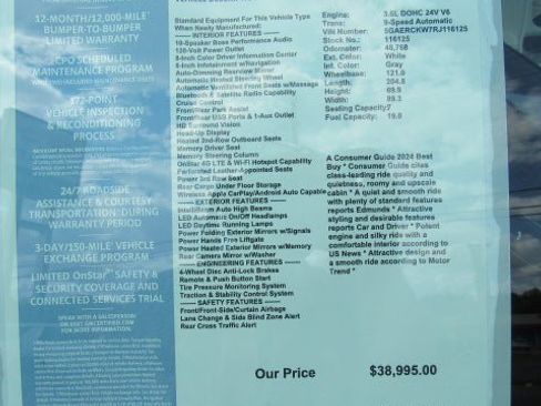 Certified 2024 Buick Enclave Premium FWD image 16