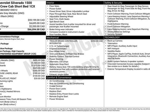 Used 2024 Chevrolet Silverado 1500 Custom AWD/4WD image 30