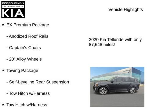 Used 2020 Kia Telluride EX w/ EX Premium Package image 8