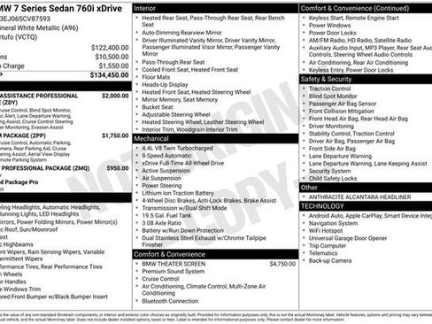 New 2025 BMW 760i xDrive image 4