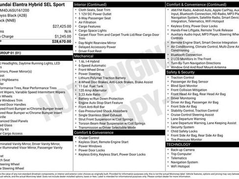 Used 2025 Hyundai Elantra SEL image 24