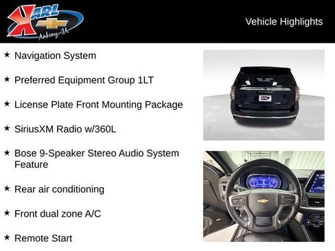 Certified 2022 Chevrolet Tahoe LT AWD/4WD image 2