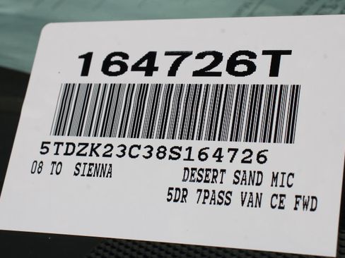 Used 2008 Toyota Sienna CE image 22