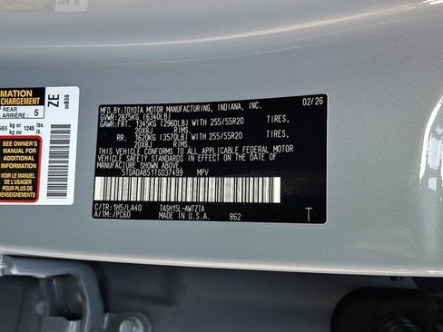 New 2026 Toyota Grand Highlander AWD Hybrid image 20