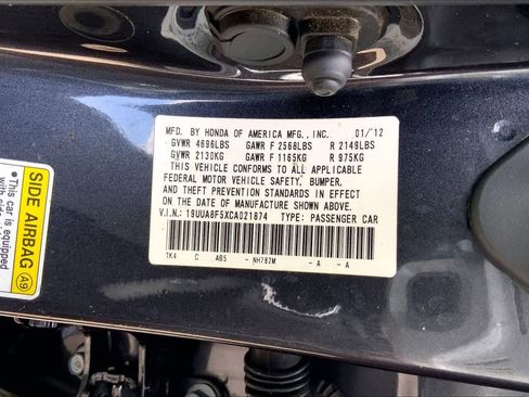 Used 2012 Acura TL w/ Technology Package image 32