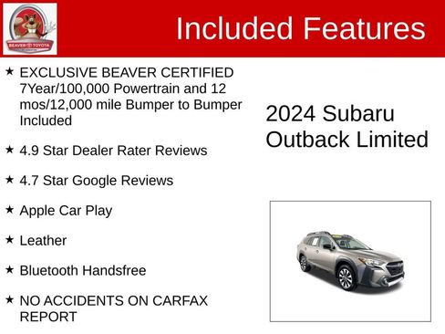 Used 2024 Subaru Outback Limited image 4