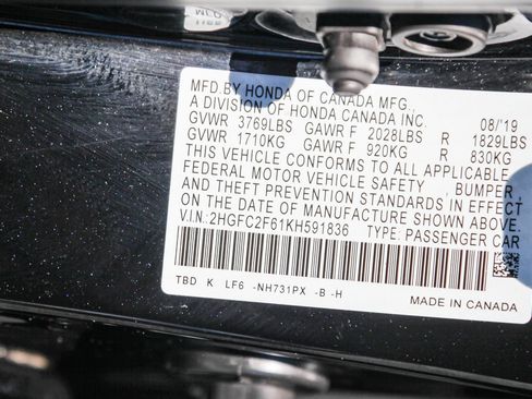 Used 2019 Honda Civic LX image 26