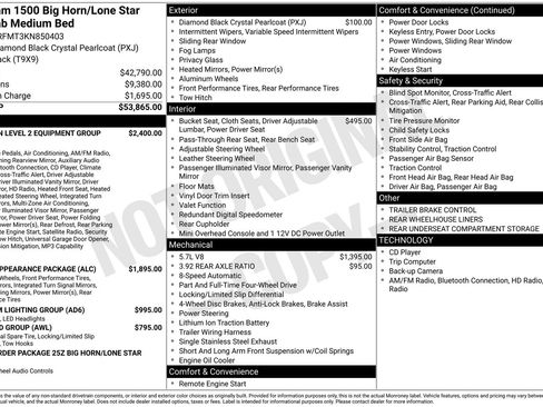 Used 2019 RAM 1500 Big Horn AWD/4WD image 22
