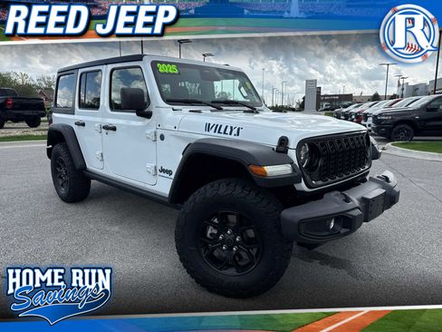 Certified 2025 Jeep Wrangler Unlimited Sport S 4xe AWD/4WD image 1