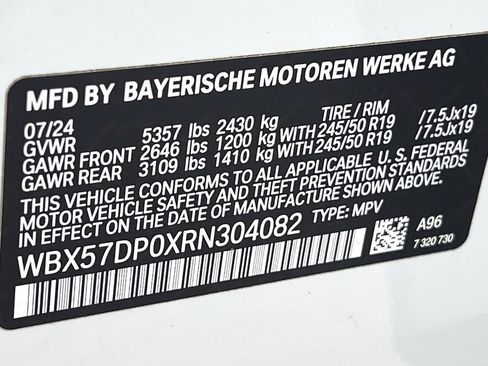 Certified 2024 BMW X3 xDrive30i w/ Premium Package w/ZPA AWD/4WD image 24