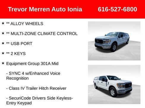 Used 2022 Ford F150 XLT w/ Equipment Group 301A Mid AWD/4WD image 14