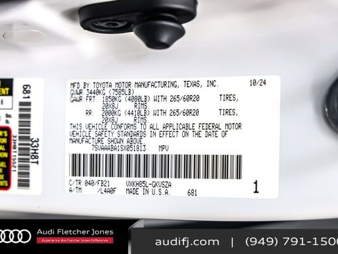 Used 2025 Toyota Sequoia SR5 w/ TRD Sport Package image 26