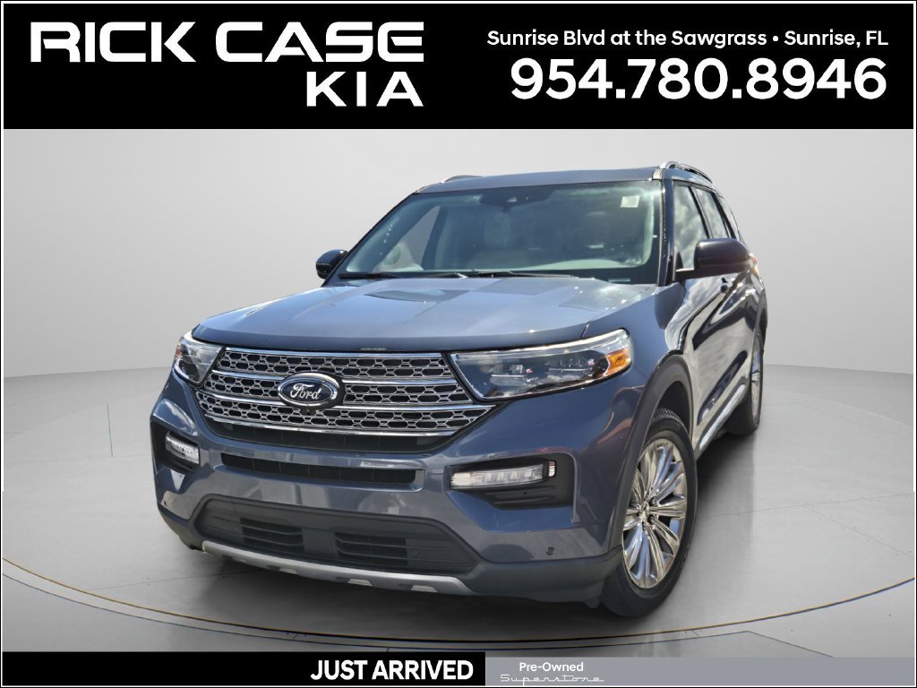Used 2021 Ford Explorer Limited w/ Equipment Group 301A RWD image 1