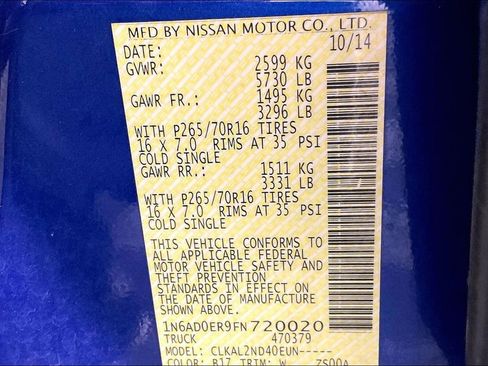 Used 2015 Nissan Frontier SV image 42