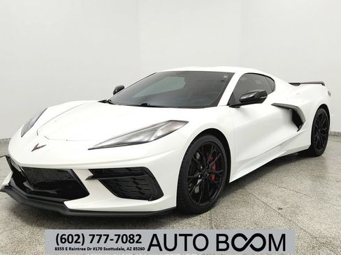 Used 2023 Chevrolet Corvette Stingray Premium Cpe w/ Z51 Performance Package RWD image 1