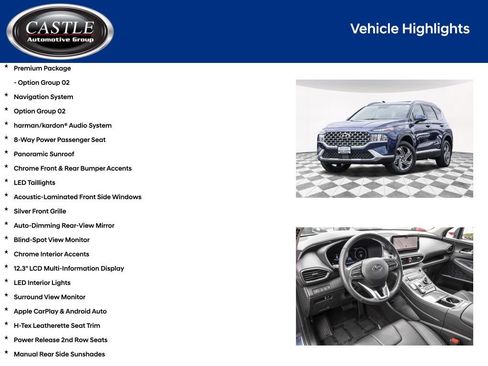 Used 2023 Hyundai Santa Fe SEL w/ Premium Package AWD/4WD image 4