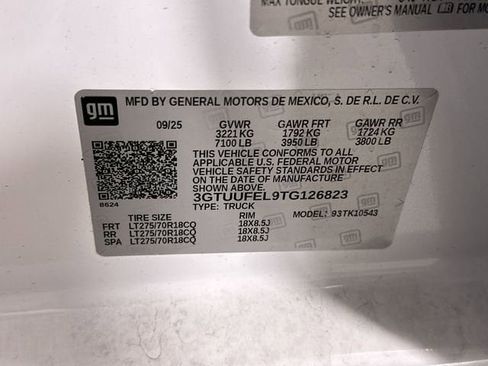 New 2026 GMC Sierra 1500 AT4X AWD/4WD image 34