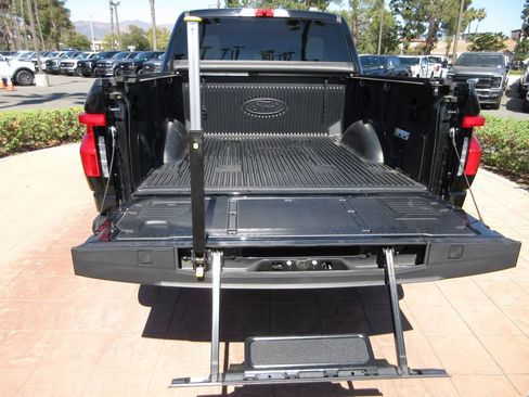 Certified 2024 Ford F150 Lightning Flash w/ Max Trailer Tow Package AWD/4WD image 28