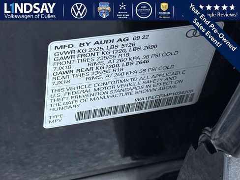 Used 2023 Audi Q3 2.0T Premium Plus w/ Premium Plus Package image 27