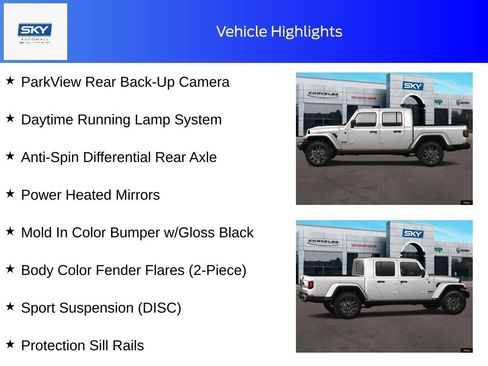 New 2025 Jeep Gladiator Sport image 20