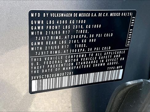 Used 2025 Volkswagen Taos S FWD image 33