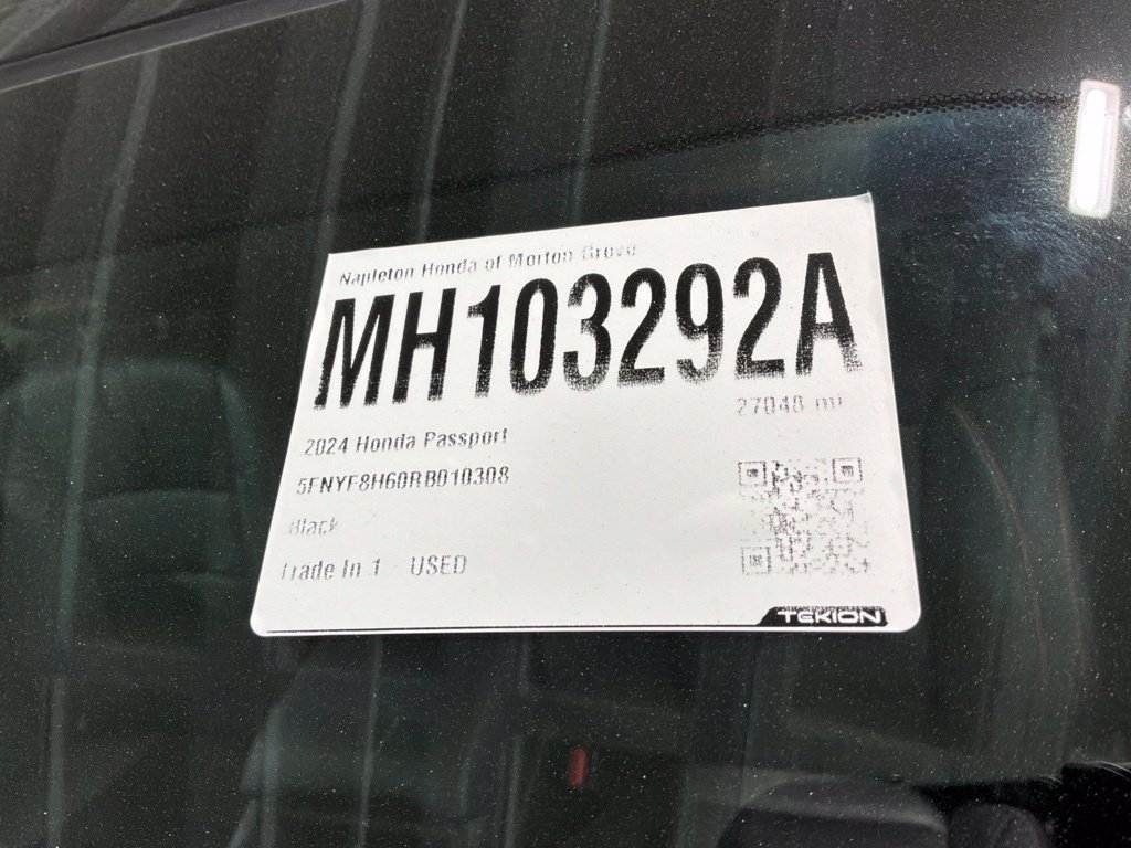 Certified 2024 Honda Passport TrailSport image 37