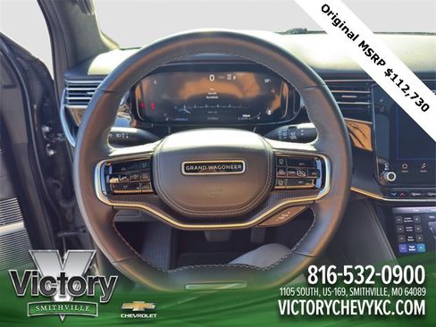 Used 2024 Jeep Grand Wagoneer L Series II w/ Quick Order Packagew 28T image 10
