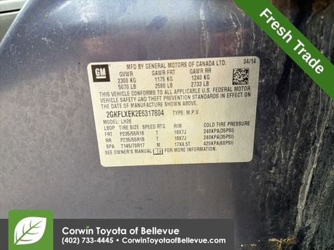 Used 2014 GMC Terrain SLT w/ Safety Package image 13