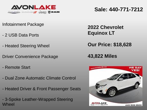 Used 2022 Chevrolet Equinox LT image 18