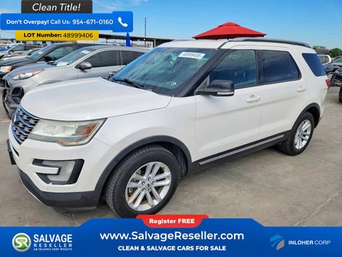 Used 2016 Ford Explorer XLT w/ Equipment Group 202A FWD image 1