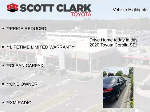 Used 2020 Toyota Corolla SE FWD image 9