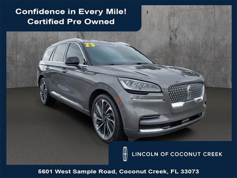 Certified 2023 Lincoln Aviator Reserve w/ Equipment Group 201A image 1