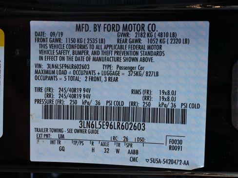 Used 2020 Lincoln MKZ Reserve w/ Elements Package image 19