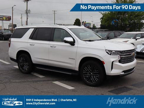 Used 2021 Chevrolet Tahoe Premier w/ Premium Package RWD image 1