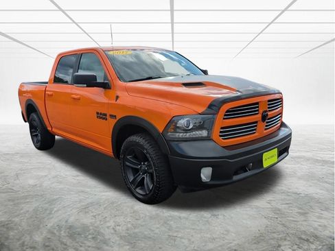 Used 2017 RAM 1500 Sport w/ Ignition Orange Sport Package AWD/4WD image 4