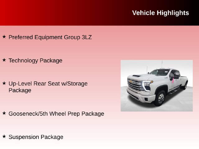 Used 2025 Chevrolet Silverado 3500 High Country w/ Technology Package AWD/4WD image 2