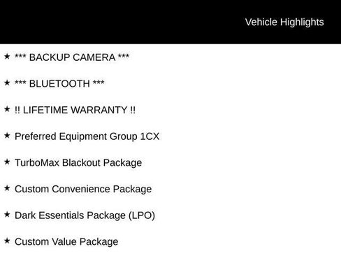 Used 2024 Chevrolet Silverado 1500 Custom w/ Turbomax Blackout Package image 29