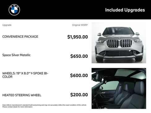 Used 2025 BMW X1 xDrive28i w/ Convenience Package AWD/4WD image 4