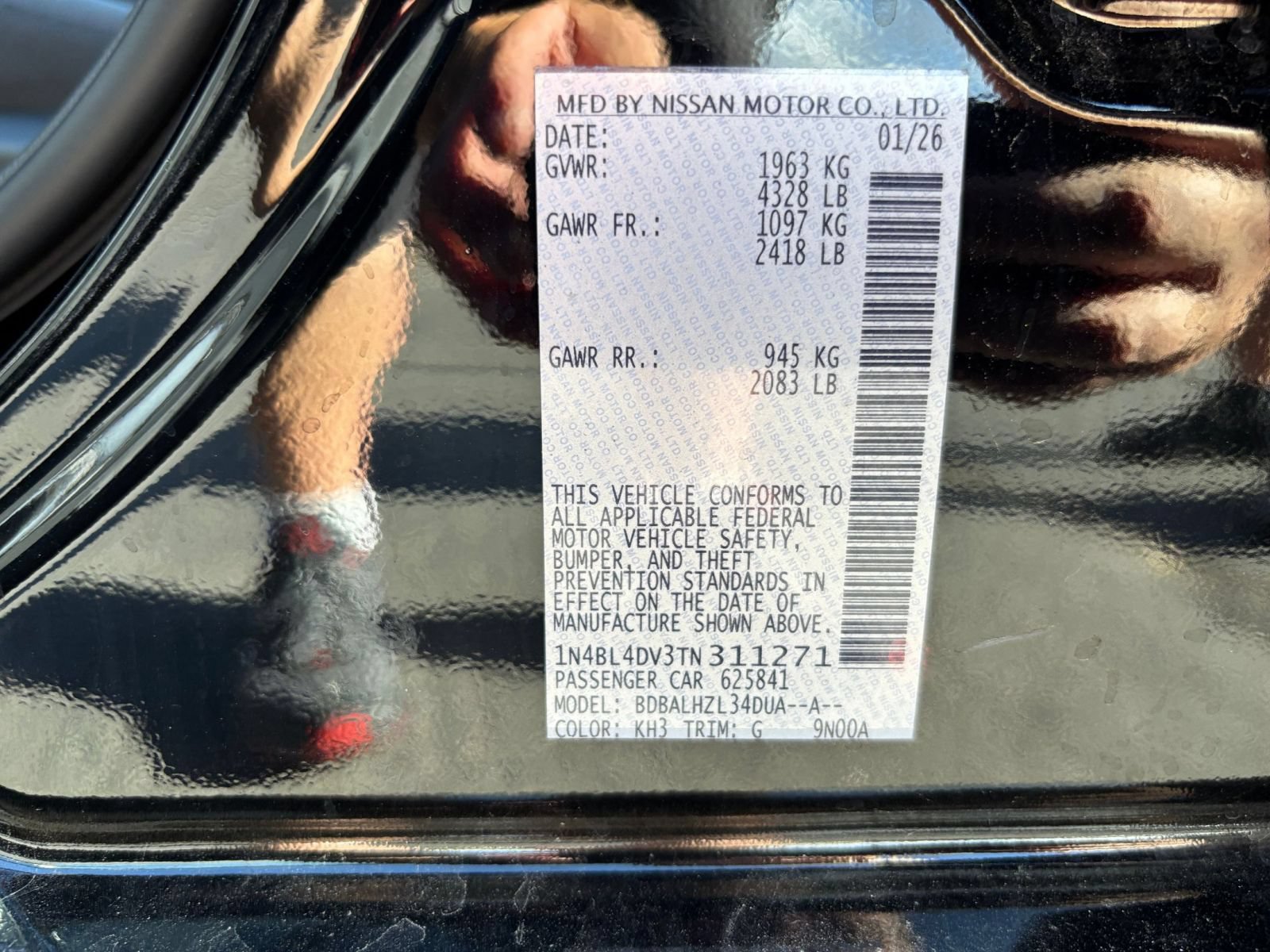 Used 2026 Nissan Altima 2.5 SV FWD image 29