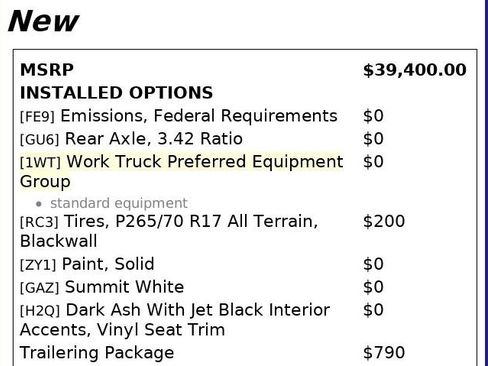 Used 2018 Chevrolet Silverado 1500 W/T w/ WT Convenience Package image 29