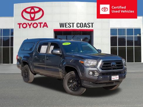 Used 2021 Toyota Tacoma SR5 w/ Blackout Package (TMS) image 1
