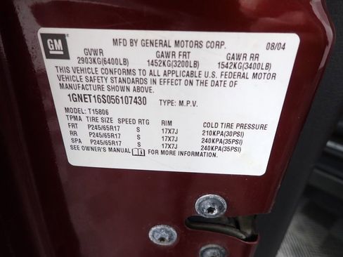 Used 2005 Chevrolet TrailBlazer EXT LT image 32