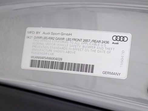 Used 2021 Audi RS 5 w/ Black Optic Carbon Package image 40