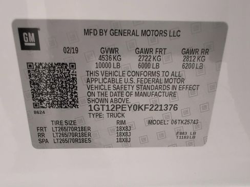 Used 2019 GMC Sierra 2500 SLE w/ SLE Preferred Package AWD/4WD image 27