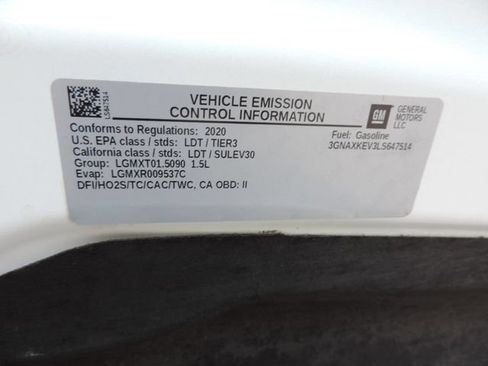 Certified 2020 Chevrolet Equinox LT FWD image 17