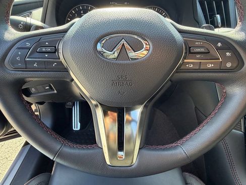 Used 2023 INFINITI Q50 Red Sport 400 w/ Black Opal Edition RWD image 23