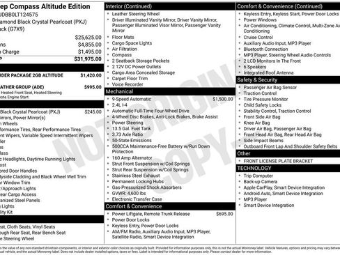 Used 2020 Jeep Compass Altitude image 24